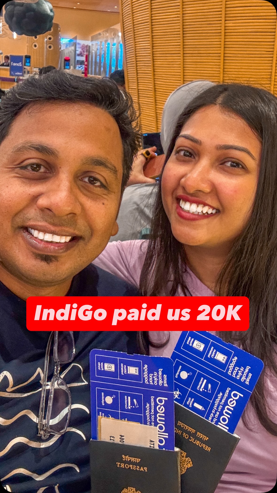 🚫 IndiGo Flight Cancellations, Refund & Compensation✈️🧳 Last December, IndiGo cancelled many flights due to DGCA’s new rule. We managed to secure a full refund & 2 gift vouchers worth 5k pp for each ticket 💰💃📌 Save it before you lose it✨ Share with your friends & family who needs hear it📝 If you were in the same situation, let me break down the entire processFollow @mytravellingstilettos for more travel recommendations⬇️ Refund Process✓ Tried claiming a refund through IndiGo website. But it was accepting bank acc no with less than 10 chars. Ours has 14✓ Emailed IndiGo & learnt the refund amt had already been transferred to our booking agent EaseMyTrip✓ Then, tried claiming a refund through both EaseMyTrip website & it’s customer service. Got the standard response of ‘zero refund’✓ Frustrated, posted on X tagging EaseMyTrip. That worked!✓ They reached us within 5 mins, initiated refunds immediately. Also, requested us to delete the tweet.  @easemytrip Such a scamster!✓ Received the full amount within 2-3 days📝 IndiGo Gift Voucher✓ Check email from ‘IndiGo Customer Experience’ with subject line: ‘Complete your compensation process’✓ If booked via local agent, check with them. They may have received your compensation email✓ There will be a separate link for each passenger✓ Within 3 days, you will get two 5k vouchers pp for each ticket. Look for the subject line: ‘IndiGo’s Gesture of Care | Your Travel Voucher has arrived!’⚠️ Valid for 1 year, same person & direct website bookings⚠️ Be aware of fake emails with malicious links. Make sure it’s IndiGo before clicking.Thank you, @indigo.6e , for such a sweet gesture!Hope it helps some of you. Happy travelling!#mytravellingstilettos #indigoairlines✈️ #airlinerefund #indigorefund #travelright[Airlines refund & compensation, flight cancellations, flight scams, DGCA rule change, travel hacks, travel recommendations]