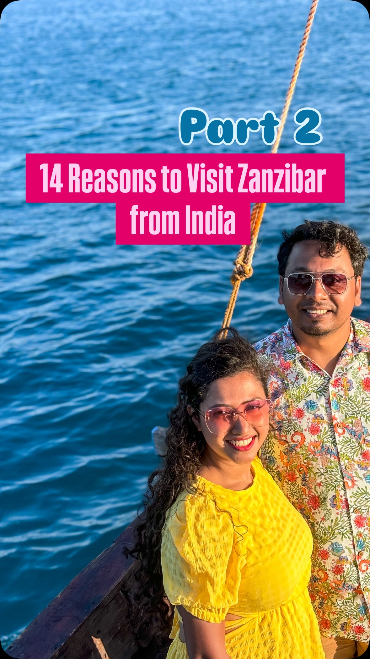 Check out why you must visit Zanzibar from India & tag the person who you want to visit with ✈️➡️ Part 2⏪ Watch the previous reel for Part 1#mytravellingstilettos@tanzania_unforgettable @zanzibartourismindia @zanzibar_tourism#visitzanzibar #greenzanzibar #visittanzania #tanzaniaunforgettable