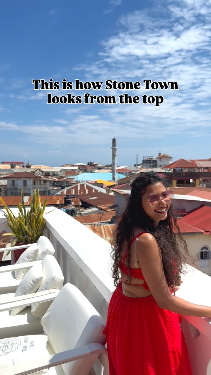 👉 Must do in Stone Town, ZanzibarSundowner at any rooftop cafe in the old town🚫 Don’t miss Stone Town while in Zanzibar. Its vibrant capital is stuck in the Middle Ages. The entire old town is a UNESCO World Heritage site.✨ SHARE with your gang!✅ SAVE itFollow @mytravellingstilettos for more travel recommendations.#mytravellingstilettos@tanzania_unforgettable @zanzibartourismindia @zanzibar_tourism#visitzanzibar #visittanzania #tanzaniaunforgettable[ Africa vacation, holidays, international trip from India, island vacation, budget itinerary, couple holiday, african vacation, stone Town, heritage places, history of Zanzibar, silk route Africa, old trading city]