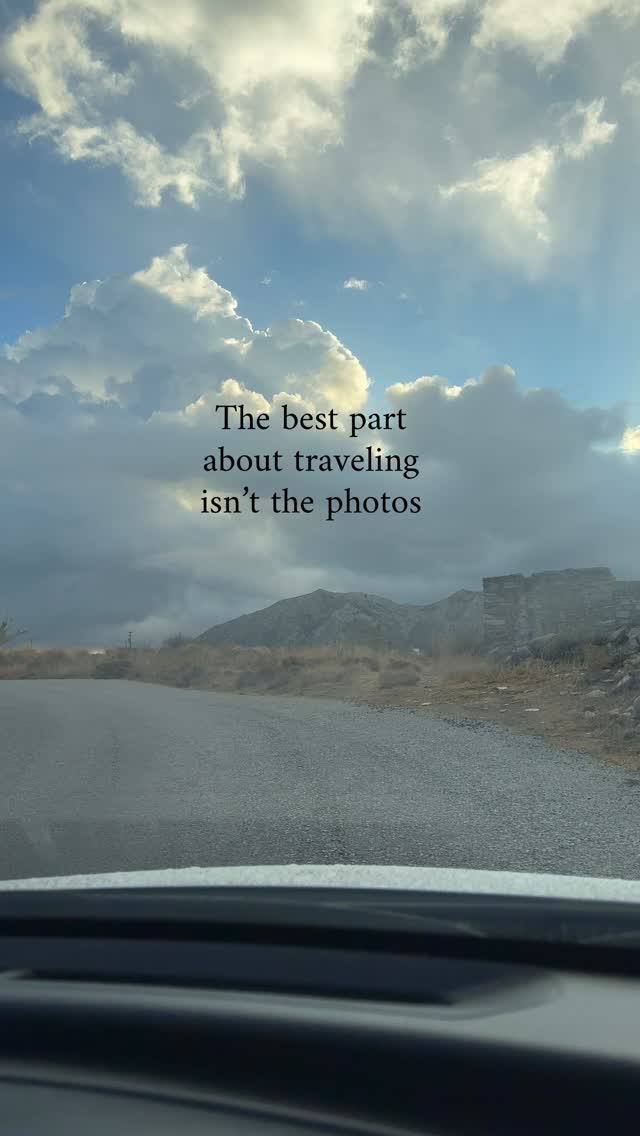 Driving in Naxos is one of our best experiences#mytravellingstilettos #naxos #roadtrip