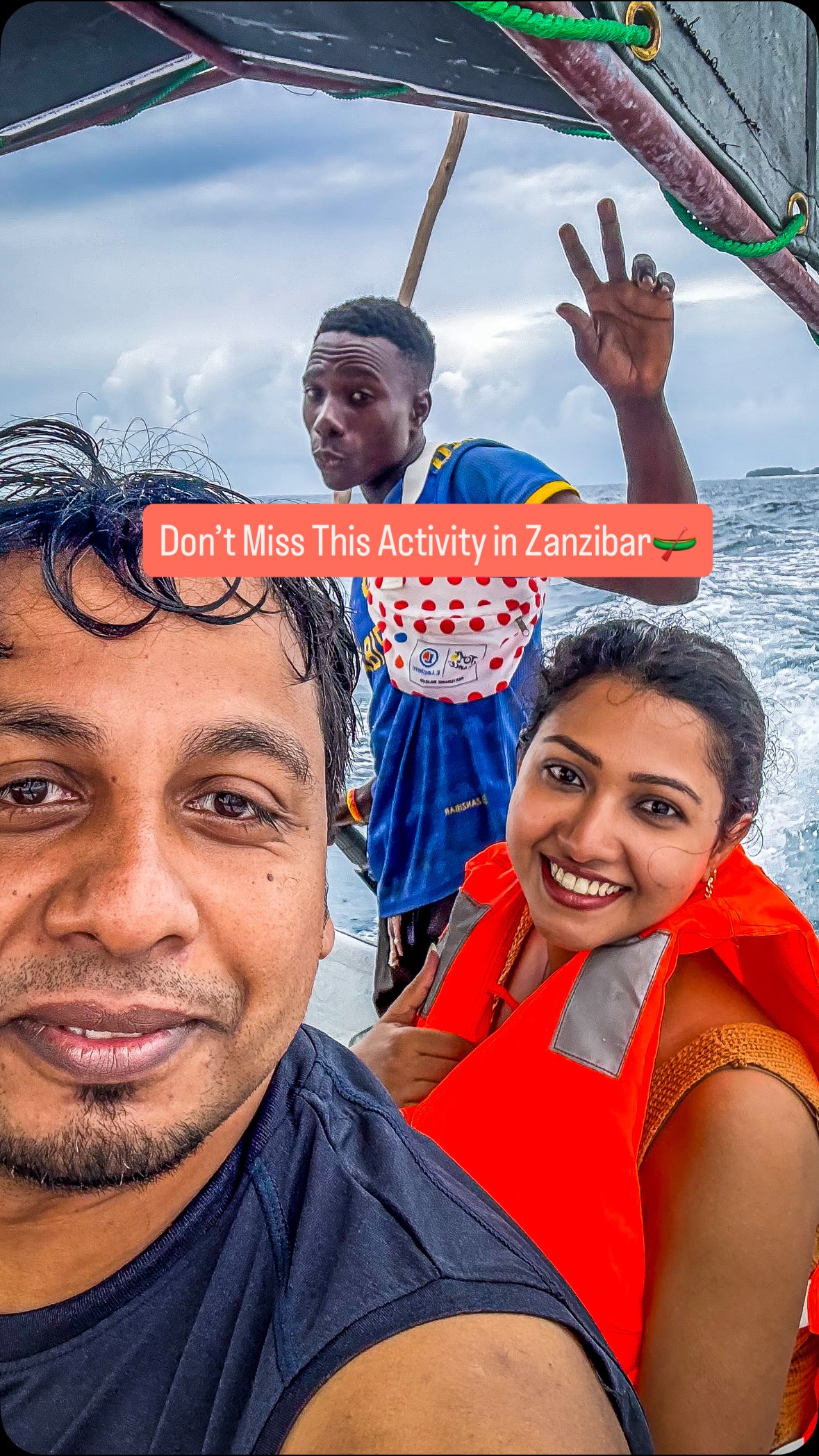 🎒The best activity in Zanzibar📌 Mnemba Atoll boat ride from Nungwi Beach. Here are some logistical deets ⬇️First, SAVE it for your upcoming vacation & SHARE with your travel partner!⚠️ Mnemba is a private island where landing is not permitted; tours are for Mnemba Atoll⛵ Departures: Nungwi or Kendwa⌛ Duration: both half-day &full-day🐠🐢🪸 Full of sandbanks, coral reefs, green sea turtles, and blue tangs🐬 You can even spot dolphins in season📝 Marine Conservation Fee: $10 to $25 pp🎒Pack reef-safe sunscreen, swimwear, towels, sunglassesFollow along our journey at @mytravellingstilettos💵 How much did we pay?200 USD (~16.5k INR) for a private boat for a group of 6Includes🍉 Fresh fruits🍹 Drinks🤿 Snorkeling Gear & Fins🦺 Life Jackets🚫 Physical cash (USD or Tanzanian Shillings) is a must to pay your local boat captain💡 No advance booking needed🤝 Talk to local boat owners directly & bargain for an optimised deal🤷🌦️ Unpredictable weather#mytravellingstilettos@tanzania_unforgettable@zanzibartourismindia@zanzibar_tourism#visitzanzibar #greenzanzibar #visittanzania #tanzaniaunforgettable[ZanzibarTravel, MnembaIsland, NungwiBeach, ZanzibarTanzania, SnorkelingParadise, TravelReels, IslandVibes, DreamTravel, coral reef, dream destinations, budget travel, african beaches, romantic gateway, hidden gems, offbeat destinations, cheap international travel from india]