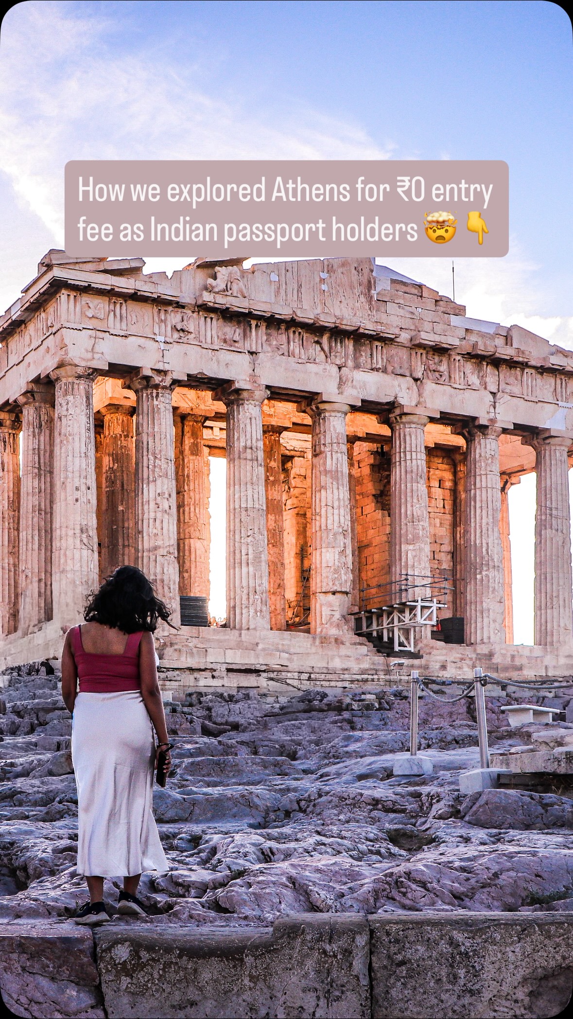 ⏰Timing your Europe trip right can save you thousands of rupees in entry fees alone!We saved €250 as a couple in Athens!✨ How does it work?Every year during the European Heritage Days, most European cities let tourists from all nationalities and all age groups visit all state-run archaeological sites, monuments, and museums for free.🗓️ When does this happen?Different cities choose any weekend in SeptemberFollow @mytravellingstilettos for more realistic, mid-budget travel tips!🗓️ 2026 Dates1. Athens - 25 - 27 September 2026 2. Paris - 19 - 20 September 2026 3. Rome - 26 - 27 September 2026 4. Amsterdam - 12 - 13 September 2026 5. London - 11 - 20 September 2026 6. Belfast - 12 - 13 September 2026 7. Dublin - 15 - 23 August 2026 8. Zurich, Geneva - 12 - 13 September 2026 9. Berlin, Munich - 12 - 13 September 2026 10. Barcelona - 9 - 11 October 2026💡 Utilise early morning to beat the crowd📌 SAVE this post for your Europe itinerary↪️ SHARE with your travel partner#mytravellingstilettos#europetraveltips #europeanholidays #fyp@europeanheritagedays [ Europe travel hacks, how to save money in Europe, travel hacks & recommendations, travel recos, greecetravel, athenstravel,  indiantravelblogger, midbudgettravel, europeonabudget, 9to5traveler, acropolisathens, budget travelers, European heritage week, European museums, ruins & historical places, art, museums]
