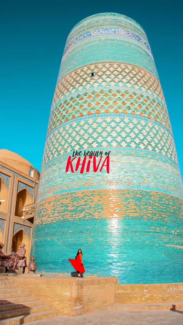 beautiful city of Khiva#mytravellingstilettos#khiva #uzbekistantravel