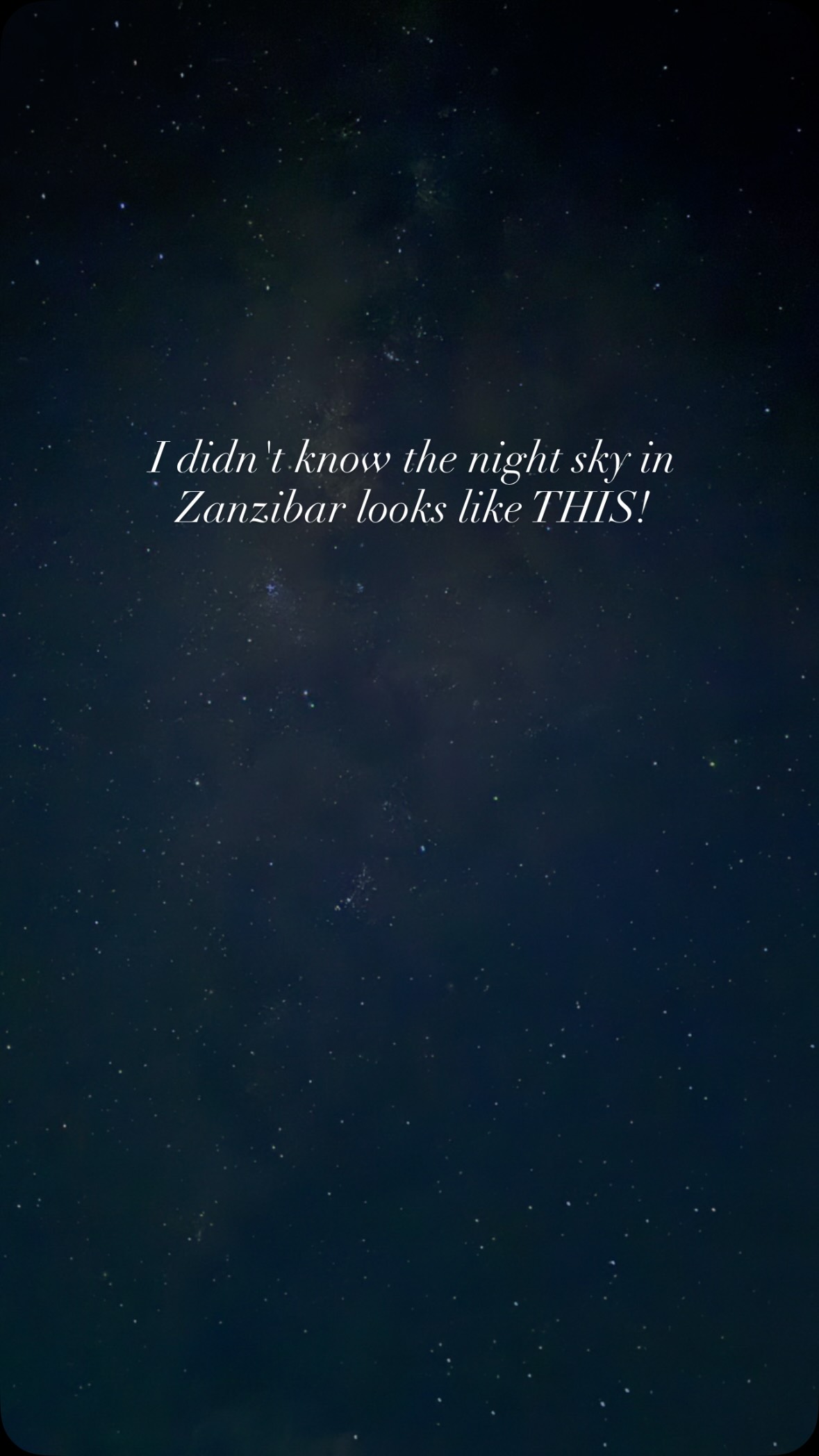 Sometimes, the best travel surprises happen after dark 🌑 ✨We went to Zanzibar for turquoise water, white beaches and marine life. 🫍 While Zanzibar has still the best of them. We got the best surprise of the trip when we looked up just outside our stay at night!Thousands sparkle in the dark!A quiet beach, barely any city lights,  sky full of stars, wine & us!✨ Share with your gang!Follow @mytrave for more travel recommendations.#mytravellingstilettos@tanzania_unforgettable @zanzibartourismindia @zanzibar_tourism#visitzanzibar #greenzanzibar #visittanzania #tanzaniaunforgettable[ Africa vacation, holidays, international trip from India, island vacation, budget itinerary, couple holiday, african vacation, Zanzibar night sky, sky full of stars, stargazing]