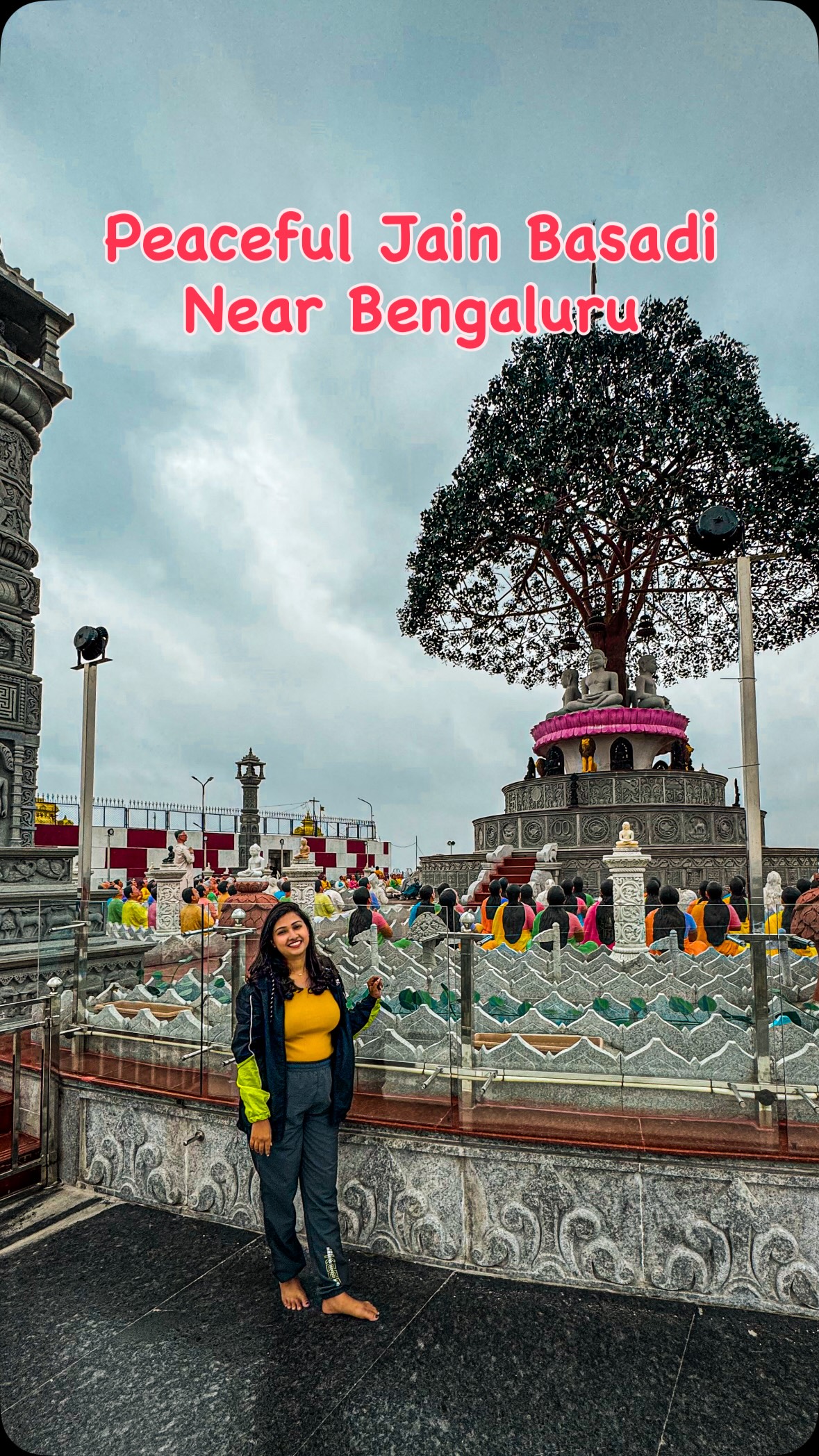 Looking for a peaceful location to enjoy the weather? Save this and hit the road.📍 Mandaragiri Hill/ Basadi Betta🚗 75 km / 2 hrs from Bangalore✓ You can take your car to the hill top.✓ Ample parking.✓ Visit Pinchi Temple, Mydala Lake along with it.For more information, head to my blog. Link is in my bio.#mytravellingstilettos #incredibleindia #placestovisitinindia #reelitfeelit❤️❤️ #reelsinstagram reelitfeelit reelkarofeelkaro reelkrofeelkro trending trendingreels trendingnow viral viralreels viralreel trendingaudio reelmadifeelmadi réelkarnatakatourism karnatakaworld gatewayfrombangalore daytripfrombangalore mandaragiri mandaragirihills mandaragiribetta basadibetta pinchitemple mandaragirijaintemple whatshotbangalore weekendtripfrombangalore things2doinbangalore