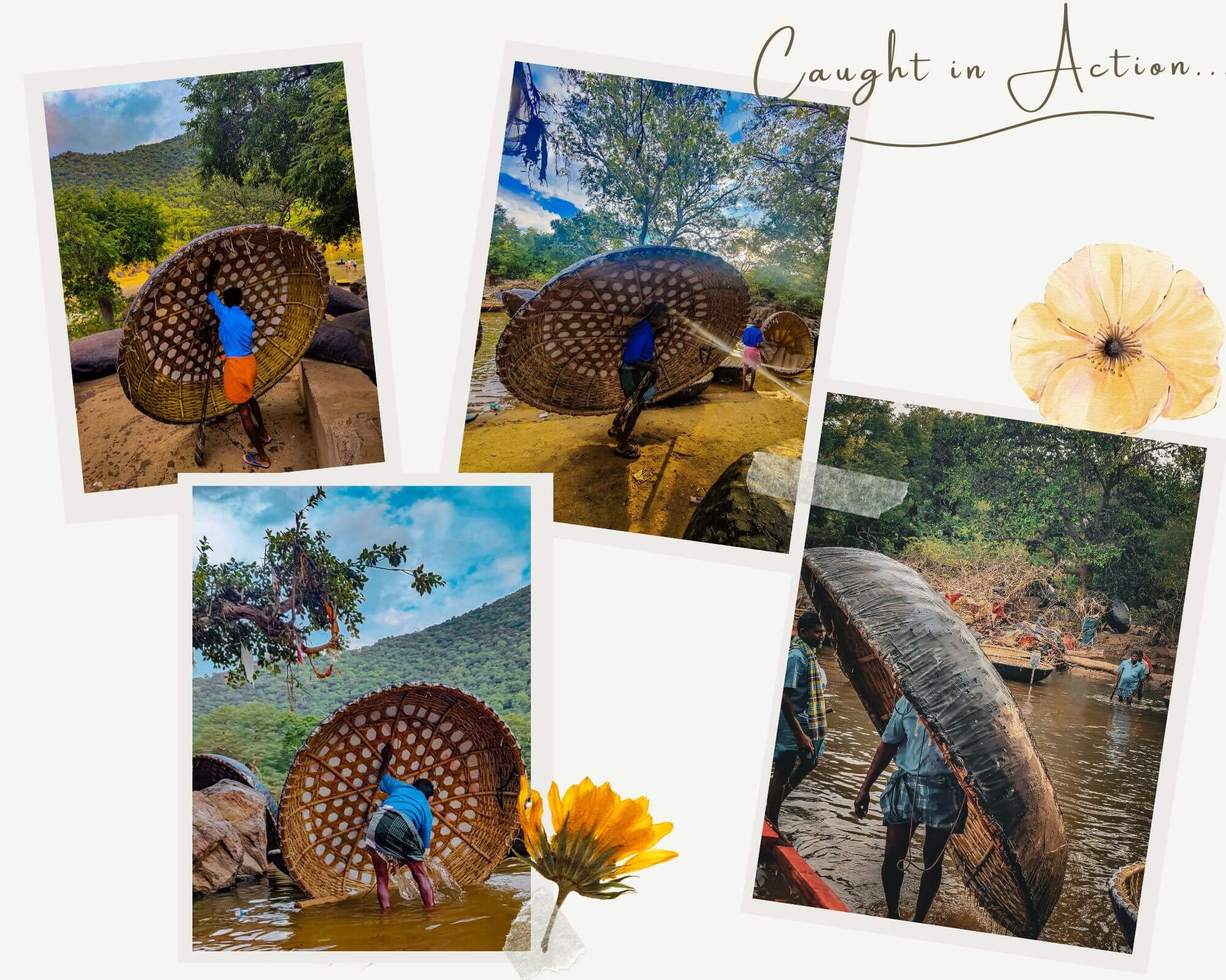 hogenakkal_daytrip_bengaluru, coracle ride