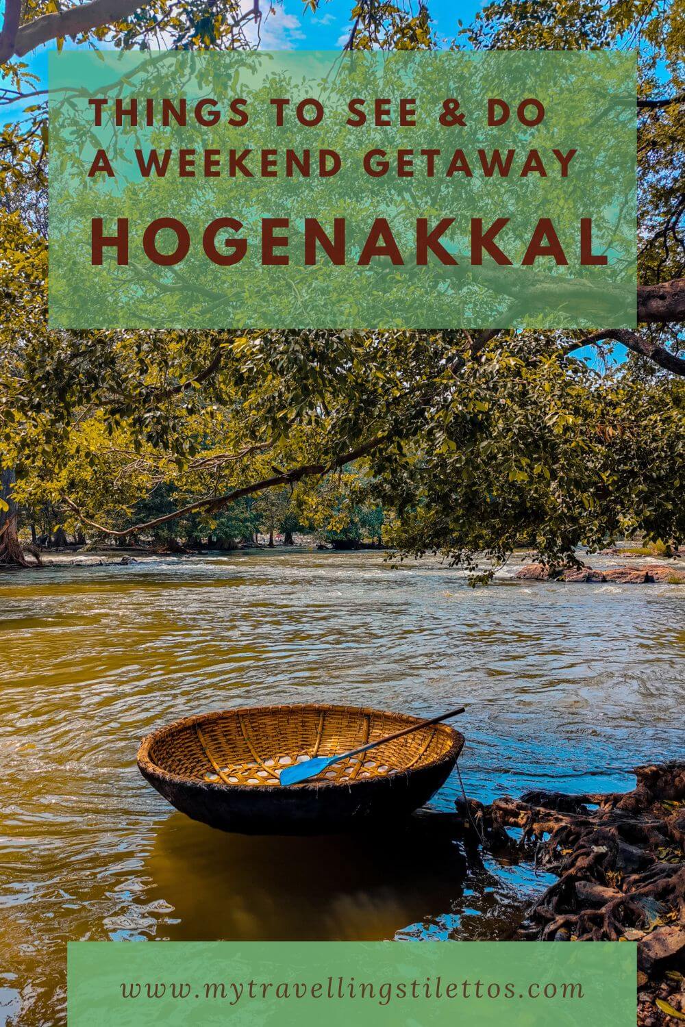 hogenakkal_daytrip_bengaluru, coracle ride