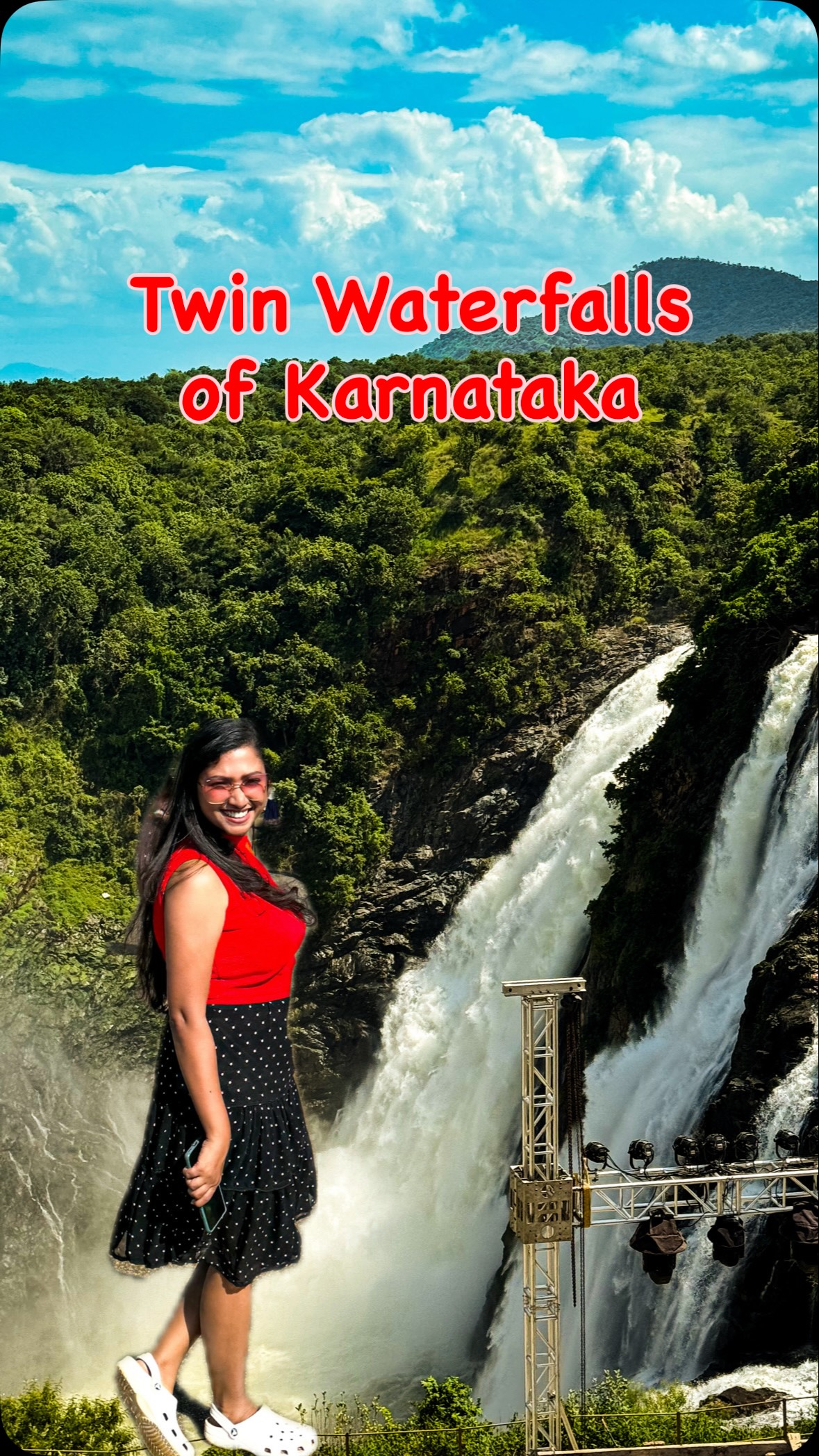 Monsoon magic is officially here, and the ultimate Shivanasamudram road trip itinerary is ready for you! 🌧️🚗👇📝 Right now, the dam on the Kaveri River is open. Along with seasonal rain, it made the twin falls of Gaganachukki and Bharachukki roar at maximum velocity✓ Follow @mytravellingstilettos for more travel recommendationsYour complete guide for a weekend escape from Bengaluru ⬇️👀 Best Viewpoints: Use the Gaganachukki Viewing Deck for dramatic, high-angle photos. Drive 15 minutes further to Bharachukki for a wider, panoramic view⏳ Timing: Arrive by 9 AM to beat the heavy tourist crowds & midday heat🚗 3 hrs/ 135 km⚠️ Safety First: Do not swim or venture into restricted zones🐒☣️ Beware of monkeys!🐟 Eat at local fish stalls or at Hotel Mayura🗺️ Beyond the Falls - Places to See Nearby:🛕 Madhyaranga Shri Ranganathaswamy Temple🏛️ Talakadu - historical desert town🛕 Shri Chennakeshava Swamy Temple (Somnathpur)🛕 Ancient Shri Prasanna Meenakshi & Someshwara Temple🏞️ Cauvery Split🖇️ Save this guide, map out your drive, and head out to experience Karnataka’s finest monsoon spectacle! 🎒#mytravellingstilettos#ShivanasamudramFalls #MonsoonInKarnataka #BangaloreWeekend #KarnatakaTourism[Weekend trip from Bengaluru, bangalore weekend gateways, nature, road trip, waterfalls, hidden gem, monsoon destination, Talakadu Somanathapura WaterfallsOfIndia ]