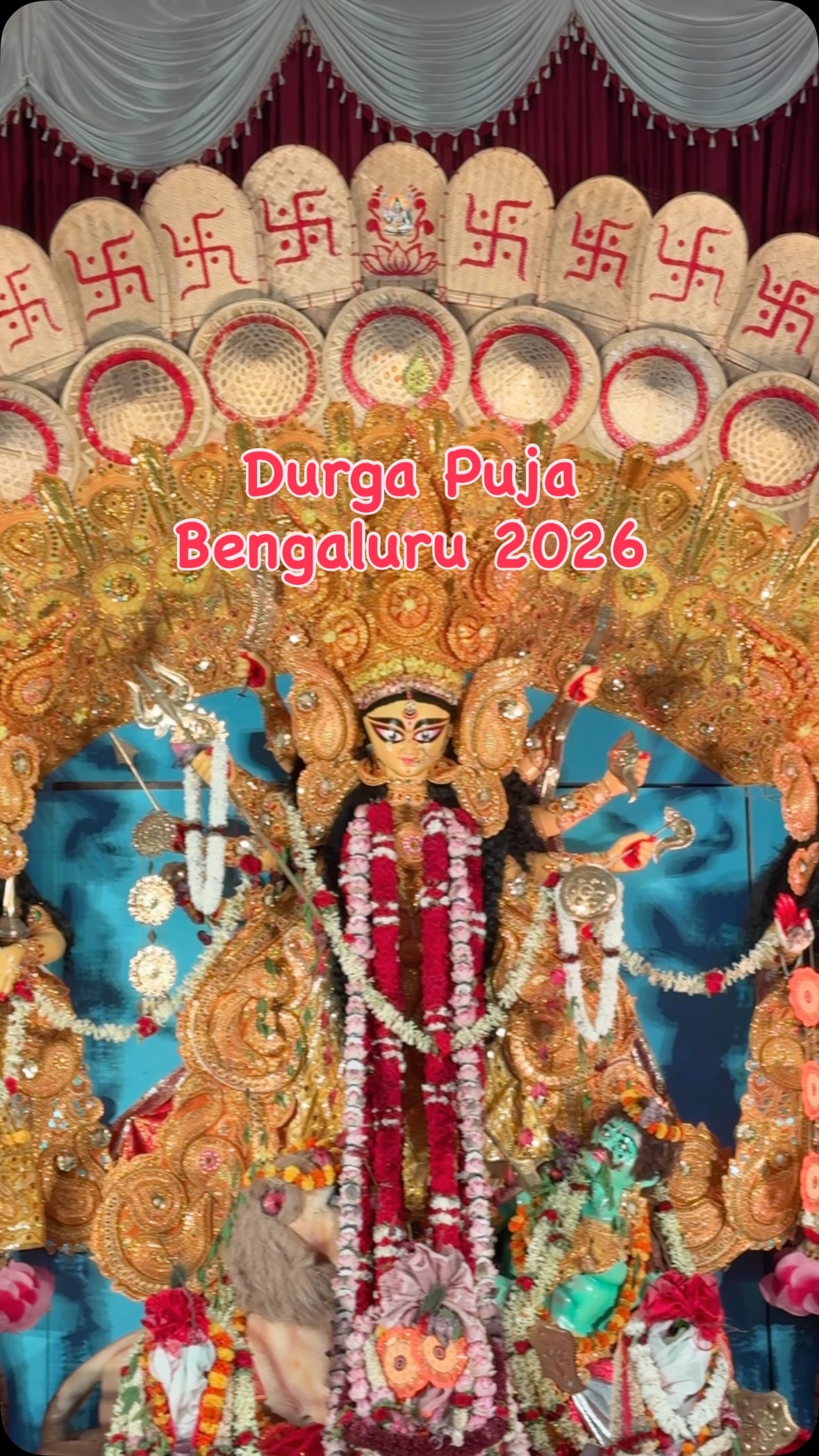Follow @mytravellingstilettos 👠 for more such recommendationsOne of the top Durga Puja in Bangalore 2026➡️ East Bengaluru Cultural Association (EBCA)📍 Sri Manjunatha Swamy Kalyana Mantapa, Sannatammanahalli, Katamnallur, Bengaluru🅿️ Big parking spot - FREE⚠️ May get crowded in peak hours🌯🛍️ Bengali food stalls, pop up shops available💯 Overall, definitely worth the visit.⚠️ In case you are interested, a list of 70+ Durga Puja pandals in Bangalore is in the bio!#mytravellingstilettos#durgapujainbangalore [durga puja in Bengaluru, Bangalore Durga puja pandal hopping, Bengalis in Bangalore, best Durga Puja in Bengaluru, theme pujo Bangalore,  Durga puja]